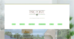 Desktop Screenshot of parcpointeapartments.com